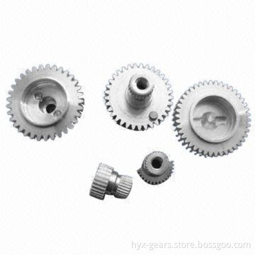 Hobbing servo gears with Al6061-t6